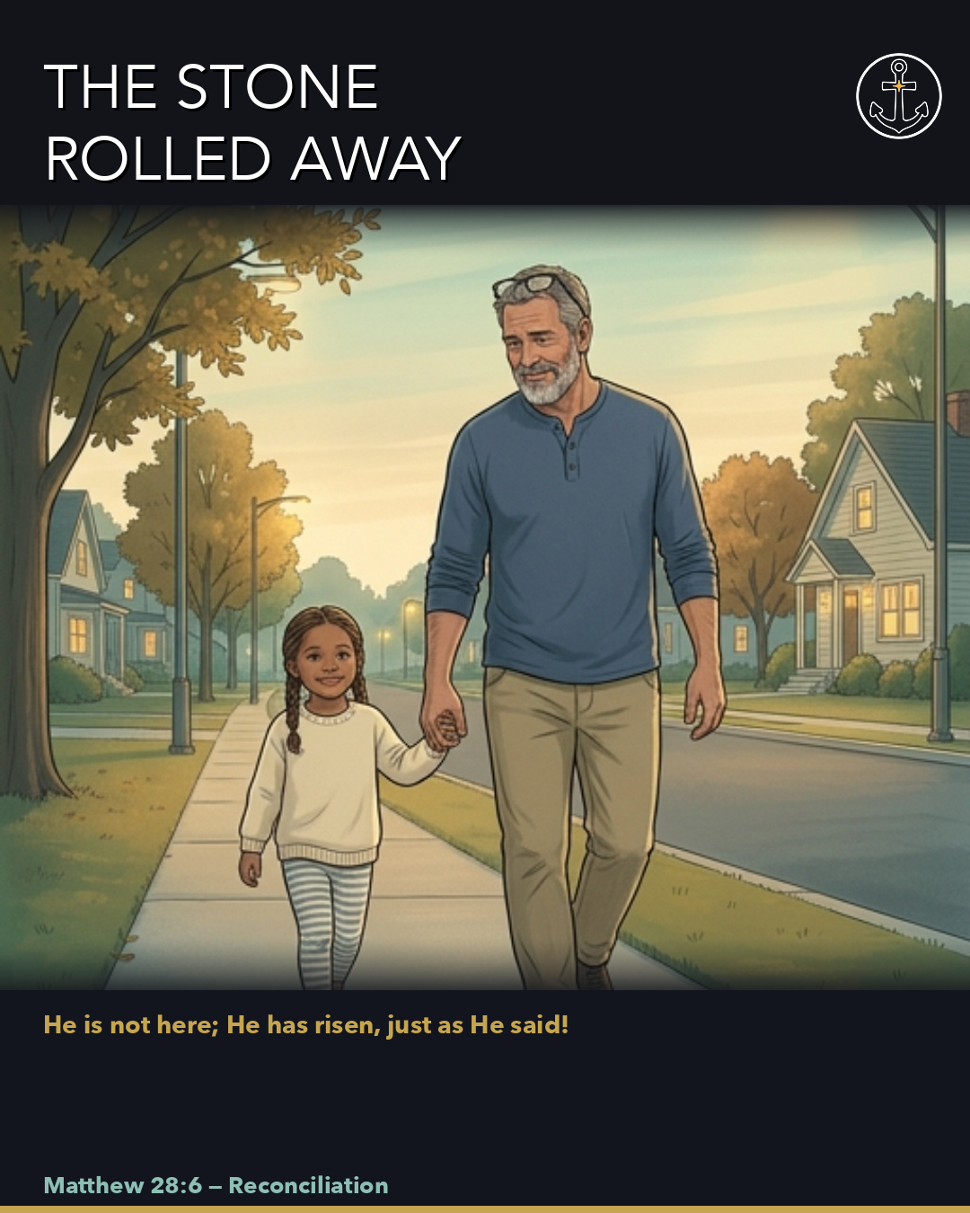 Daily devotional illustration from Harbor & Cross
