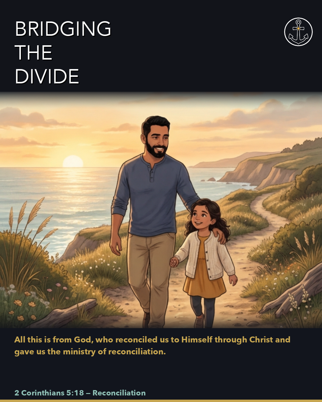 Daily devotional illustration from Harbor & Cross